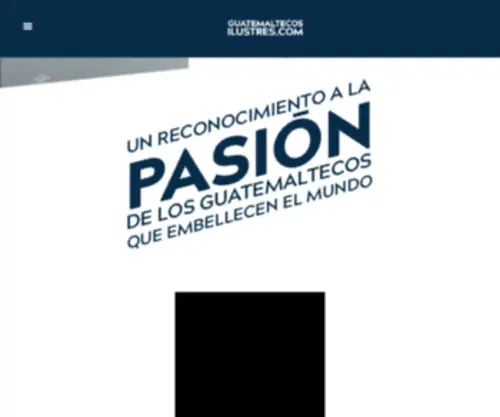 Guatemaltecosilustres.com(Guatemaltecos Ilustres) Screenshot