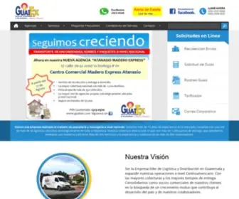 Guatex.com(Guate Expreso) Screenshot