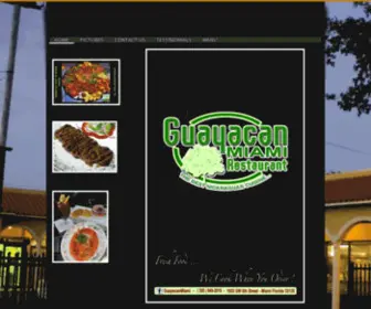 Guayacanmiami.com(GUAYACAN MIAMI RESTAURANT) Screenshot