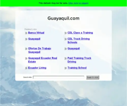 Guayaquil.com(Guayaquil) Screenshot