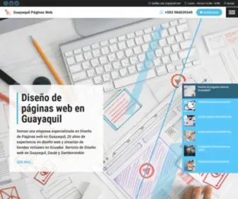 Guayaquilpaginasweb.com(Inicio) Screenshot