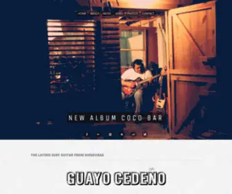 Guayocedeno.com(Guayo Cedeno & Coco Bar) Screenshot