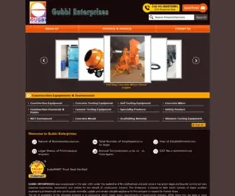 Gubbienterprises.com(Gubbi Enterprises) Screenshot