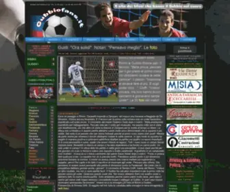 Gubbiofans.it(Sito dei tifosi del Gubbio calcio) Screenshot