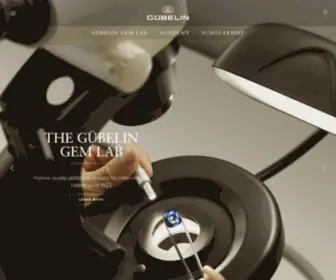 Gubelingemlab.com(Gübelin Gem Lab) Screenshot