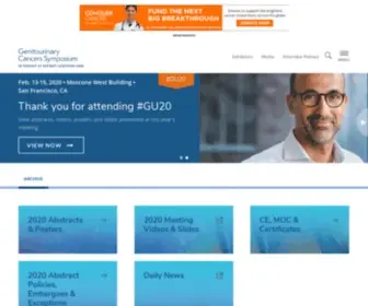 Gucasym.org(ASCO Meetings) Screenshot