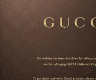 Guccico.com(Guccio Gucci S.p.A) Screenshot
