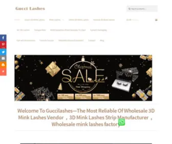 Guccilashes.com(Wholesale) Screenshot
