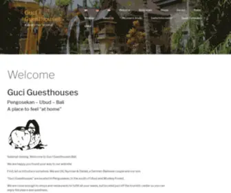 Guci-Bali.com(Guci Guesthouses Ubud Bali Homestay) Screenshot