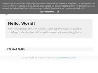 Gucita.com(Your short blog descriptions) Screenshot