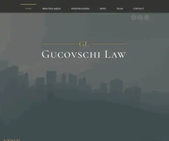 Gucovschi-Law.com(Gucovschi Law) Screenshot