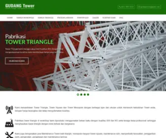 Gudangtower.com(Tower Triangle) Screenshot