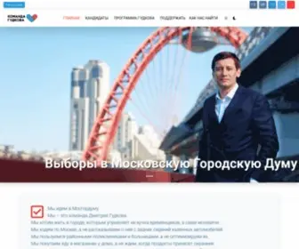 Gudkov.ru(Выборы) Screenshot
