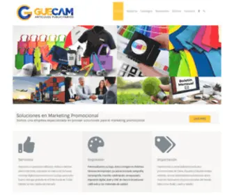 Guecamcr.com(Articulos promocionales Costa Rica) Screenshot