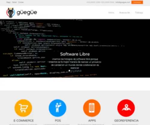 GueGue.com(Educación) Screenshot