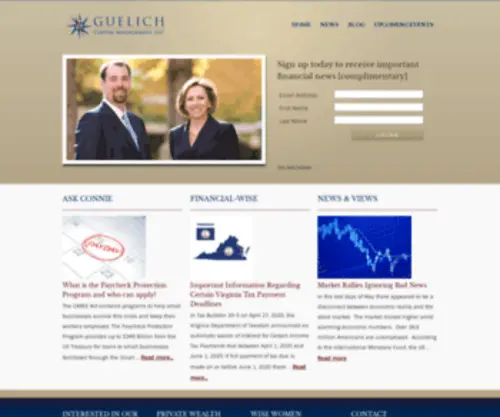 Guelichcapital.com(Guelich Capital Management) Screenshot