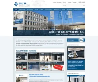Gueller.ch(Gueller Bausysteme AG) Screenshot