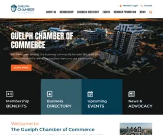 Guelphchamber.com(Guelph Chamber Of Commerce) Screenshot