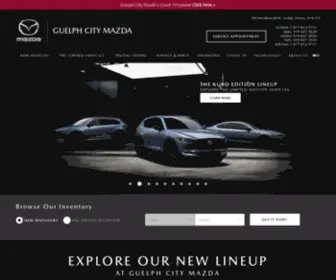 Guelphcitymazda.com(Guelph City Mazda) Screenshot