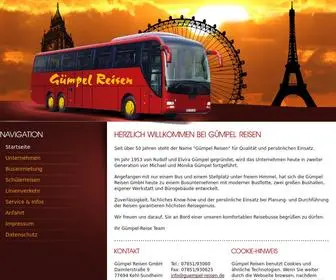 Guempel-Reisen.de(Gümpel Reisen) Screenshot