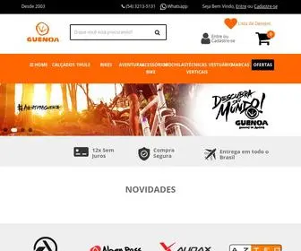 Guenoa.com.br(Guenoa Bikes e Apetrechos para Aventura) Screenshot