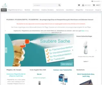 Guenstiger-Pflegen.de(Online Sanitätshaus) Screenshot