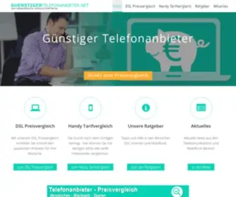 Guenstigertelefonanbieter.net(Günstiger) Screenshot