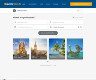 Guenstigreisen.de(Hier fliegt Ihr weg) Screenshot
