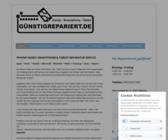 Guenstigrepariert.de(IPhone Reparatur München) Screenshot