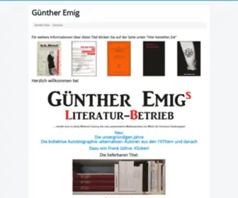 Guenther-Emig.de(Günther Emig) Screenshot