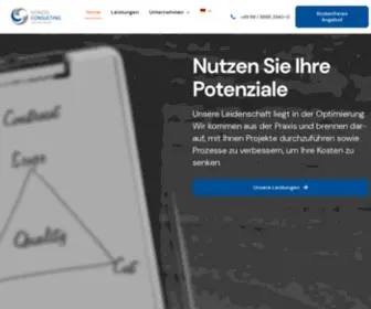 Guenzel-Consulting.com(Günzel Consulting Home) Screenshot