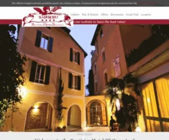 Guercino.it(Hotel Il Guercino Bologna SITO UFFICIALE) Screenshot