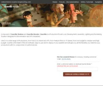 Guerillarender.com(Guerilla Render) Screenshot