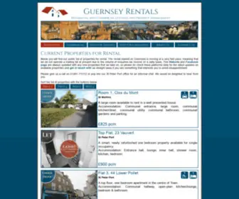 Guernseyrentals.net(Guernsey Rentals) Screenshot