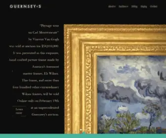 Guernseys.com(Auctioneers & Brokers Since 1975) Screenshot