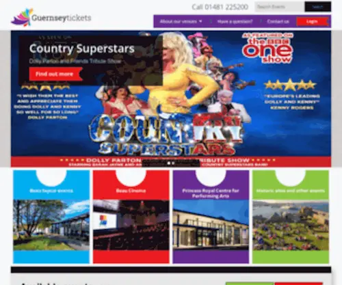 Guernseytickets.gg(Guernseytickets) Screenshot