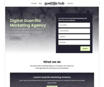 Guerrillahub.com(Guerrilla Hub) Screenshot