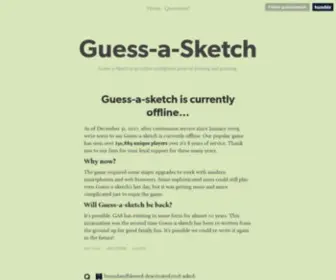 Guessasketch.com(Guess-a-Sketch) Screenshot
