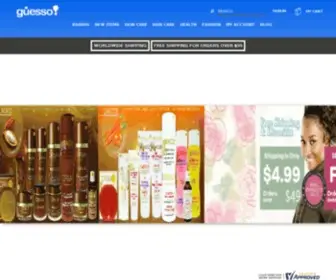 Guesso.com(Premier Ethnic Health & Beauty) Screenshot