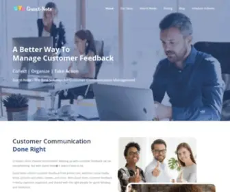 Guest-Note.com(Guest-Note's Customer Support Software) Screenshot