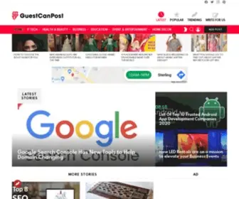 Guestcanpost.com(Guest Posts Sites) Screenshot