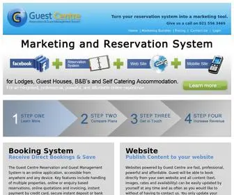 Guestcentre.com(Guest Centre Reservation and Guest Management System) Screenshot
