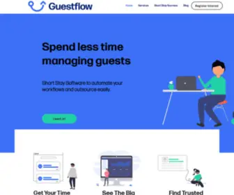 Guestflow.co(Managing guests) Screenshot