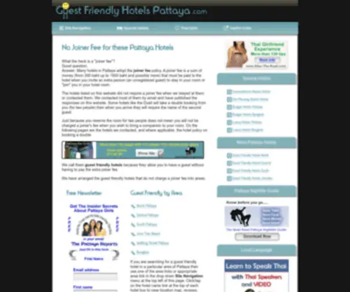 Guestfriendlyhotelspattaya.com(Mobile Friendly) Screenshot