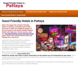 Guestfriendlypattaya.com(Guest Friendly Hotels in Pattaya (Updated November 2021)) Screenshot