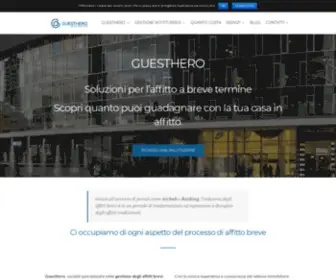 Guesthero.com(Gestione airbnb ed affitti a breve termine) Screenshot