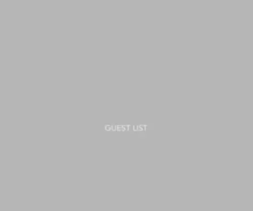 Guestlist.co.jp(株式会社) Screenshot