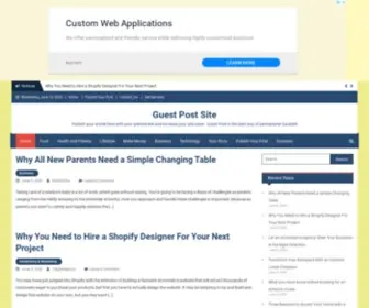 Guestpostsite.com(Guest Post Site) Screenshot