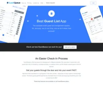 GuestQueue.com(Event Guest List Management &AMP) Screenshot