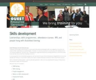 Guestresources.co.za(Your Trusted Educational Provider since 1996) Screenshot